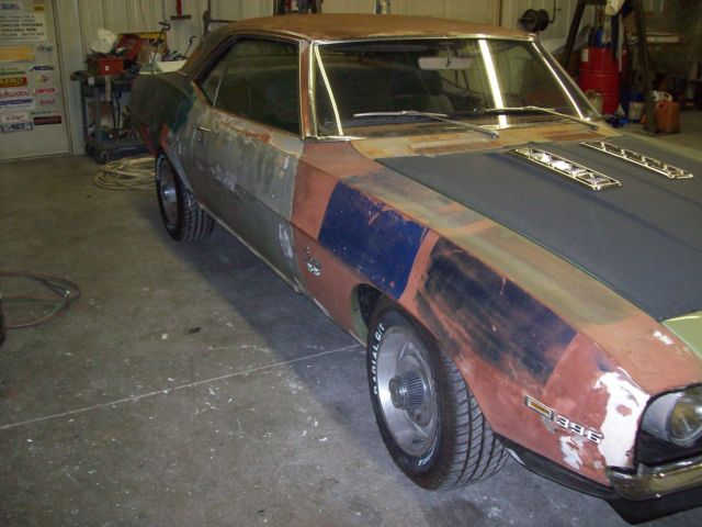 1969 Green Chevrolet Camaro Coupe