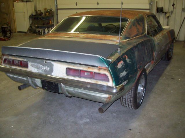 1969 Green Chevrolet Camaro Coupe