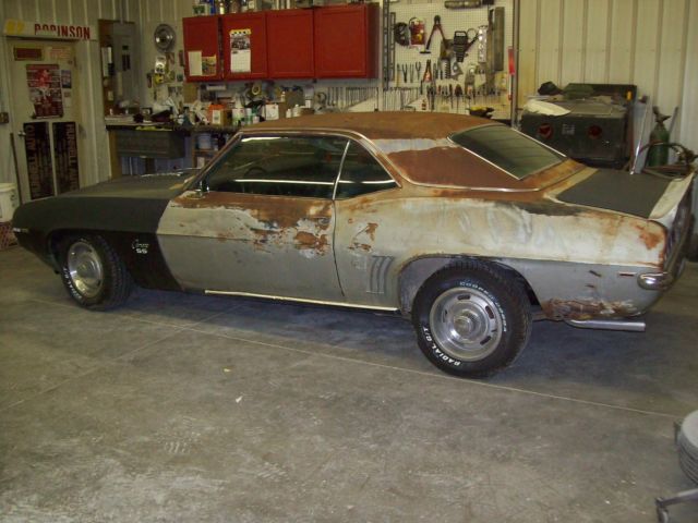 1969 Green Chevrolet Camaro Coupe