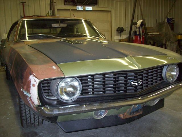 1969 Green Chevrolet Camaro Coupe
