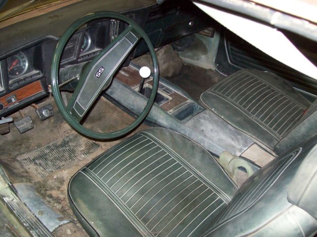 1969 Green Chevrolet Camaro Coupe