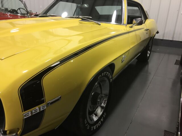 1969 Yellow Chevrolet Camaro Coupe