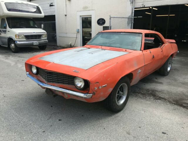 1969 Red Chevrolet Camaro