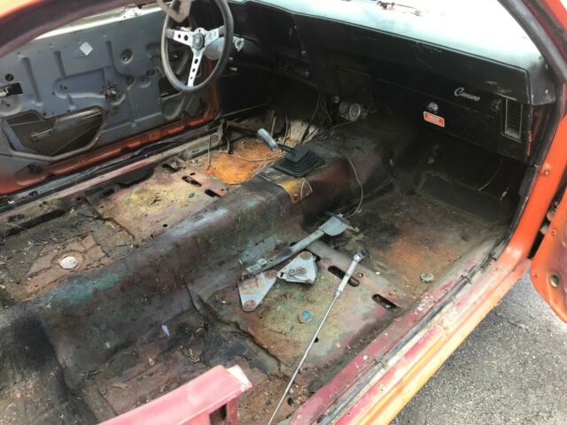 1969 Red Chevrolet Camaro