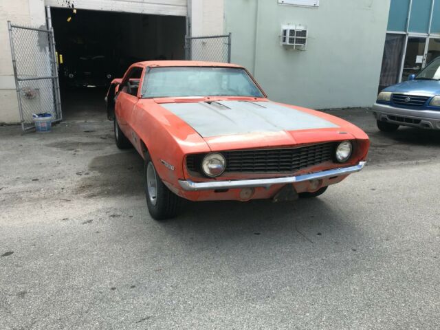 1969 Red Chevrolet Camaro