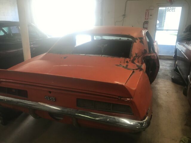 1969 Red Chevrolet Camaro