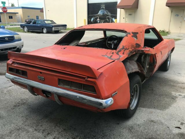 1969 Red Chevrolet Camaro