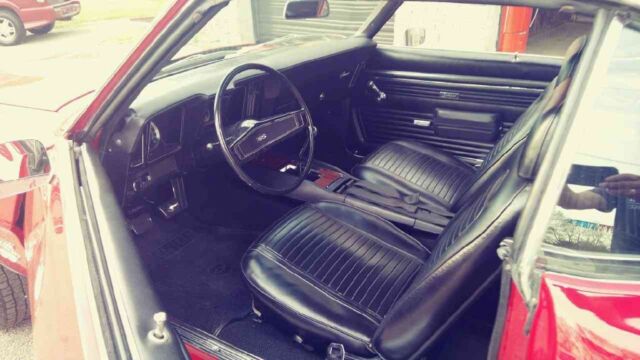 1969 Red Chevrolet Camaro Coupe