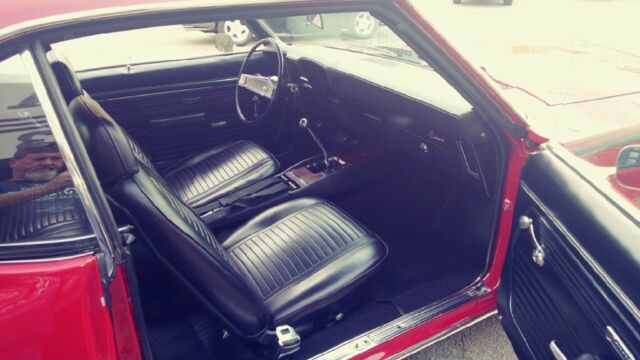 1969 Red Chevrolet Camaro Coupe