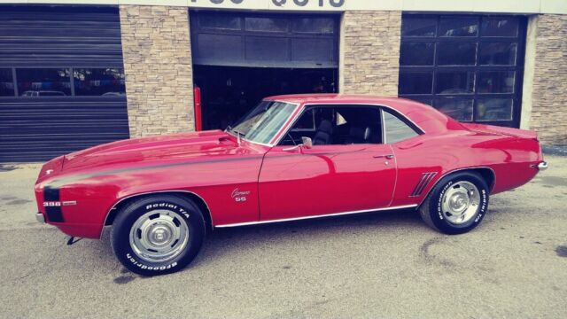 1969 Red Chevrolet Camaro Coupe