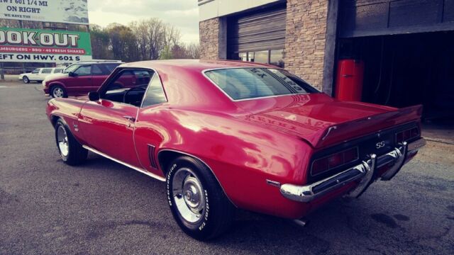 1969 Red Chevrolet Camaro Coupe