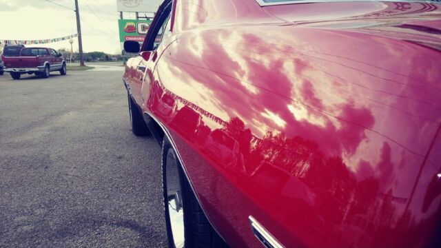 1969 Red Chevrolet Camaro Coupe