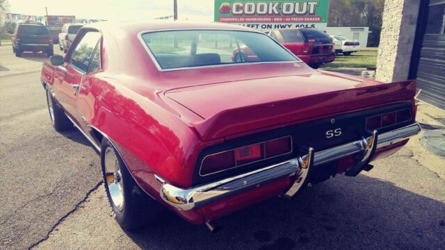 1969 Red Chevrolet Camaro Coupe