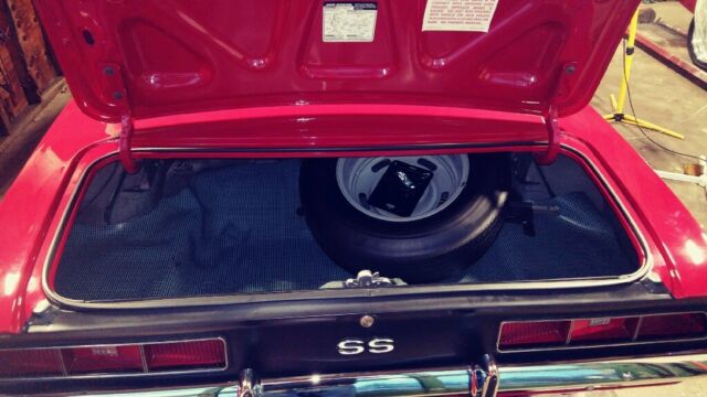 1969 Red Chevrolet Camaro Coupe