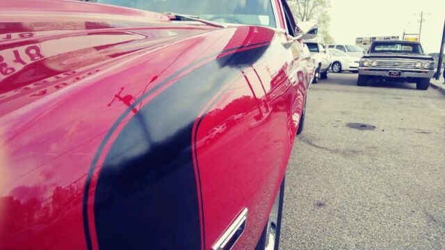 1969 Red Chevrolet Camaro Coupe