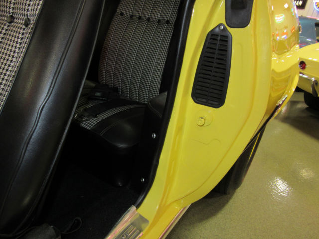 1969 Yellow Chevrolet Camaro Coupe