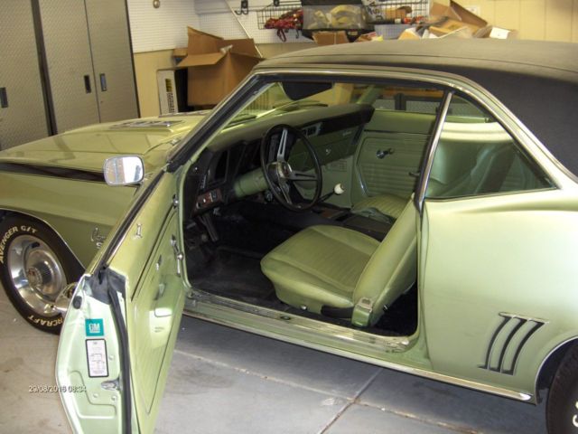 1969 Frost Green Chevrolet Camaro Coupe