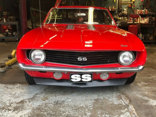 1969 green Chevrolet Camaro Coupe