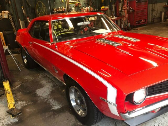 1969 green Chevrolet Camaro Coupe