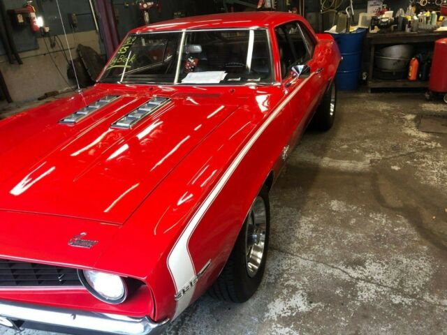 1969 green Chevrolet Camaro Coupe