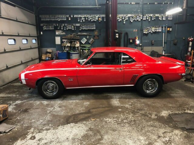 1969 green Chevrolet Camaro Coupe