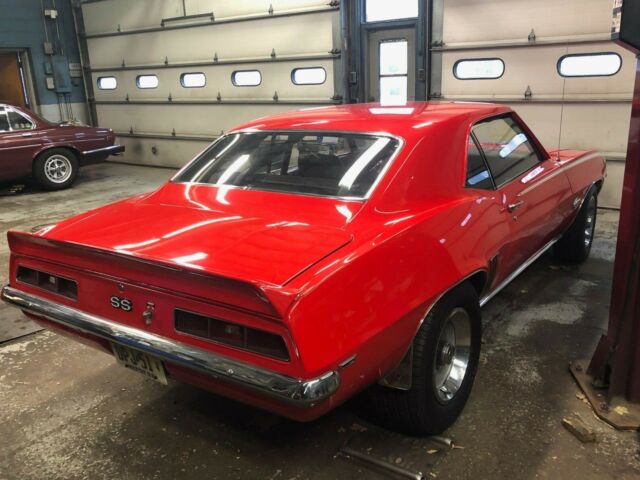 1969 green Chevrolet Camaro Coupe