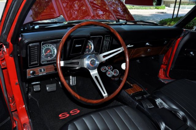 1969 Red Chevrolet Camaro Coupe
