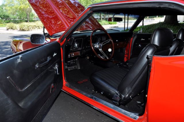 1969 Red Chevrolet Camaro Coupe