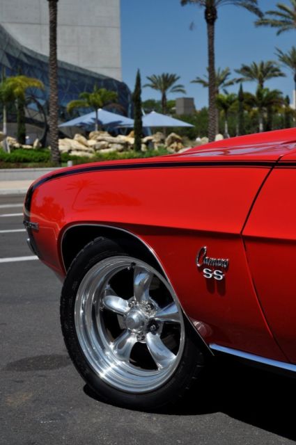 1969 Red Chevrolet Camaro Coupe