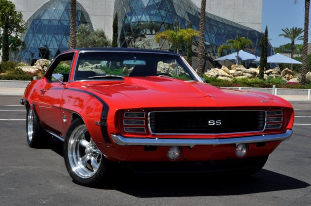 1969 Red Chevrolet Camaro Coupe