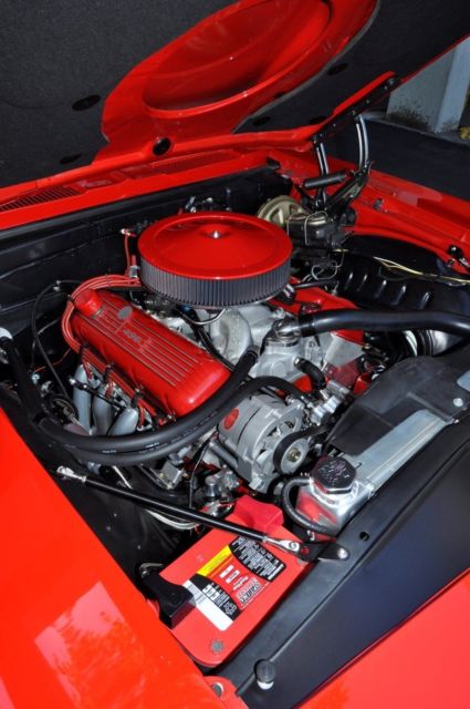 1969 Red Chevrolet Camaro Coupe