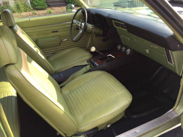 1969 Frost Green Chevrolet Camaro Coupe