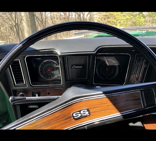 1969 Green Chevrolet Camaro Coupe