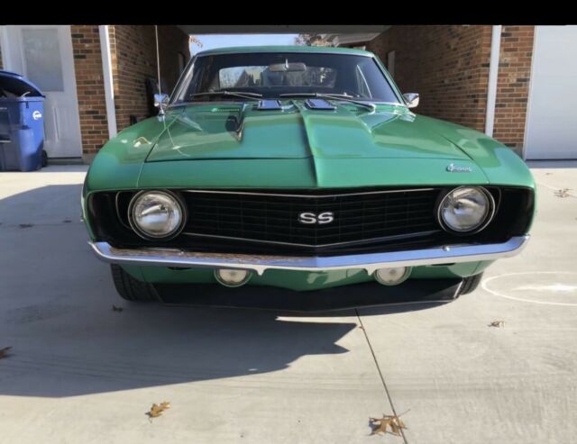 1969 Green Chevrolet Camaro Coupe