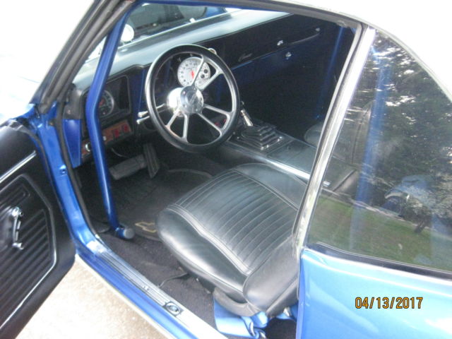 1969 Blue Chevrolet Camaro Coupe