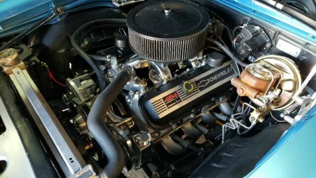 1969 Lemans Blue w/White Racing Stripes Chevrolet Camaro Coupe