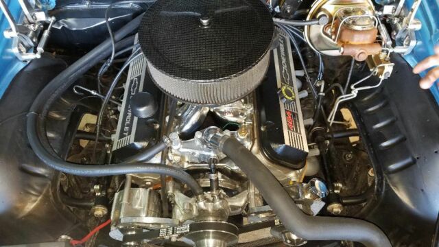 1969 Lemans Blue w/White Racing Stripes Chevrolet Camaro Coupe