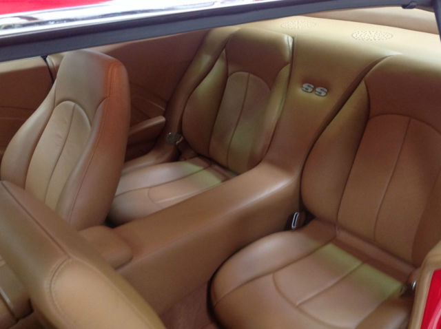 1969 Viper Red with Silver Rally Stripes Chevrolet Camaro Coupe