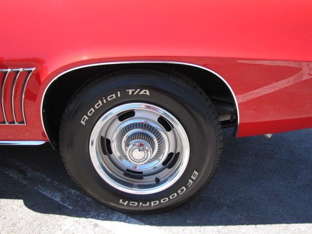 1969 Red Chevrolet Camaro Coupe