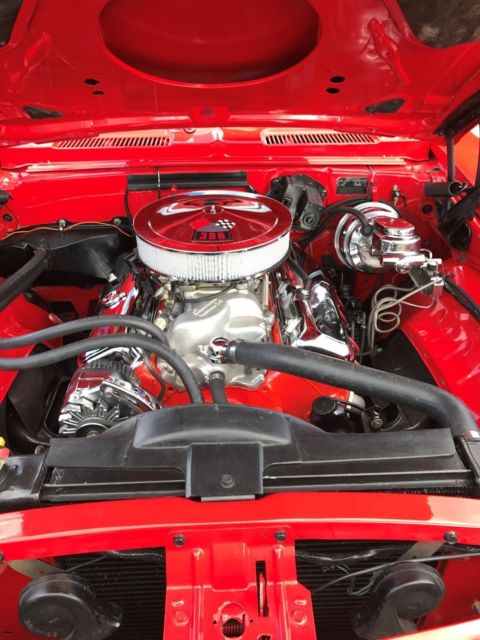 1969 Red Chevrolet Camaro Convertible