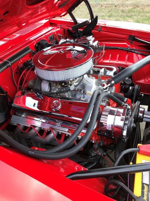 1969 Red Chevrolet Camaro Convertible