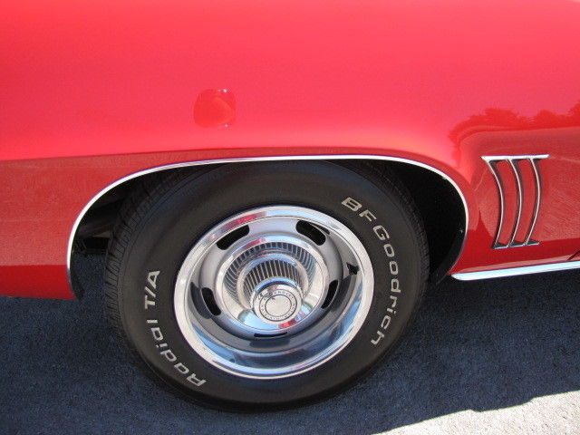 1969 Red Chevrolet Camaro Coupe