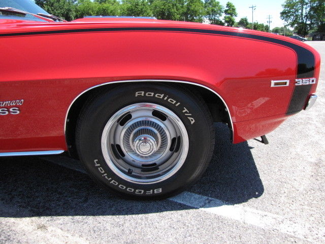 1969 Red Chevrolet Camaro Coupe