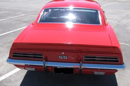 1969 Red Chevrolet Camaro Coupe