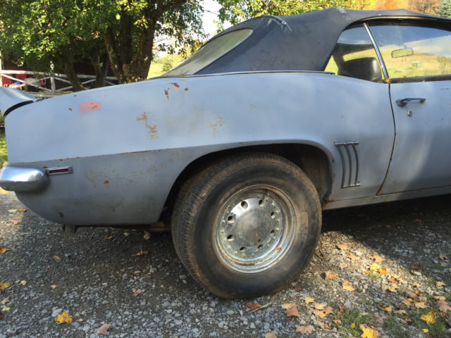 1969 Chevrolet Camaro Convertible