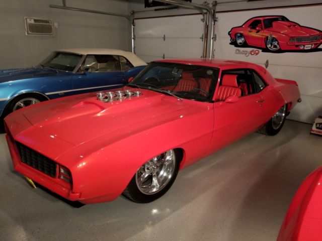 1969 Orange Chevrolet Camaro