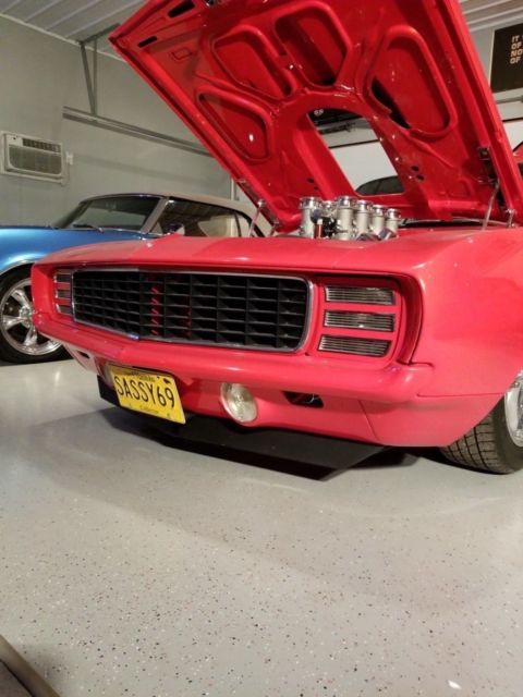 1969 Orange Chevrolet Camaro