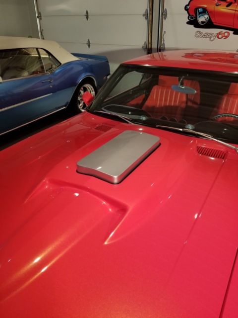 1969 Orange Chevrolet Camaro