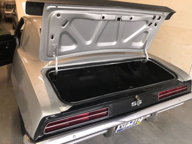 1969 Silver Chevrolet Camaro