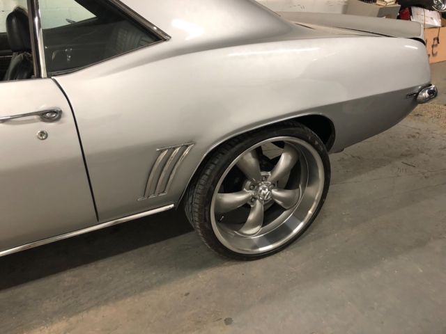 1969 Silver Chevrolet Camaro